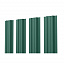 Евроштакетник П-Премиум прямой 0.5 MAT RAL 6005, зеленый мох