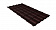Металлочерепица Barsa 1180/1080 0.45 мм, RAL-8017, шоколадно-коричневый